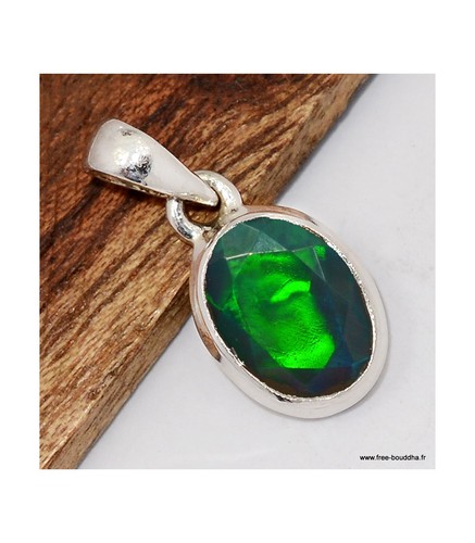 Pendentif opale noire chili - noire,