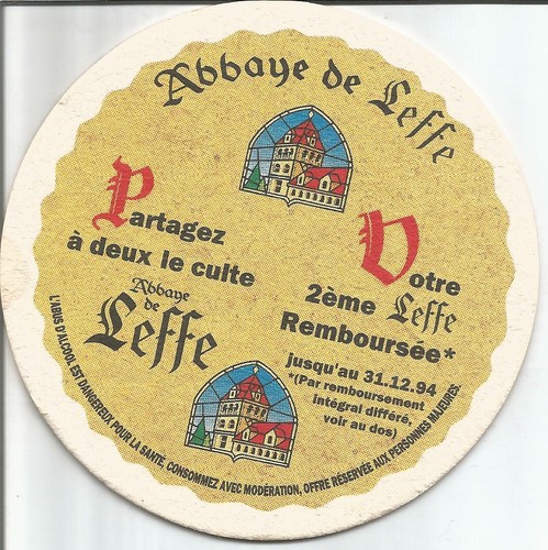 Sous bock abbaye de - -,