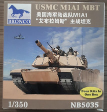 1:350 bronco nb5035 : USMC M1A1 MBT