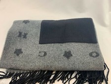 NWT COACH Over Size Muffler With Pockets Wool Scarf F32153 Red/Black