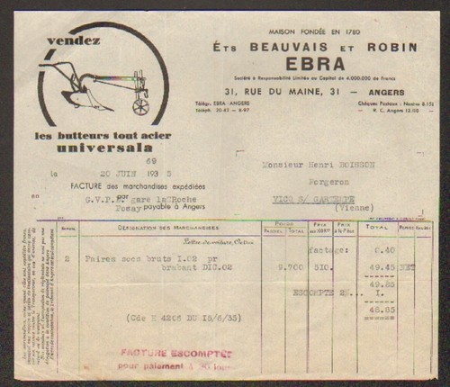 Angers materiel agricole - angers, (49)