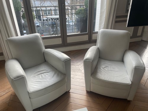 Fauteuils club cuir année - club,