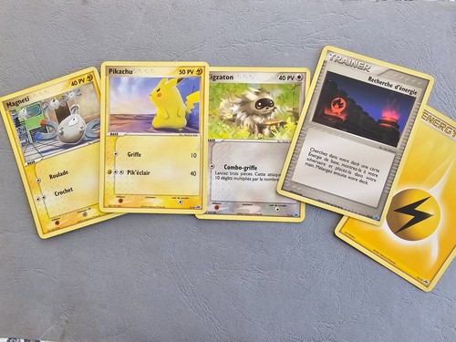 Cartes pokémon trainer - cartes, ex