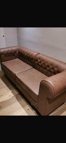 Canapé type chesterfield cuir - type,