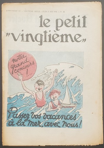 Tintin petit vingtième - petit, 1936