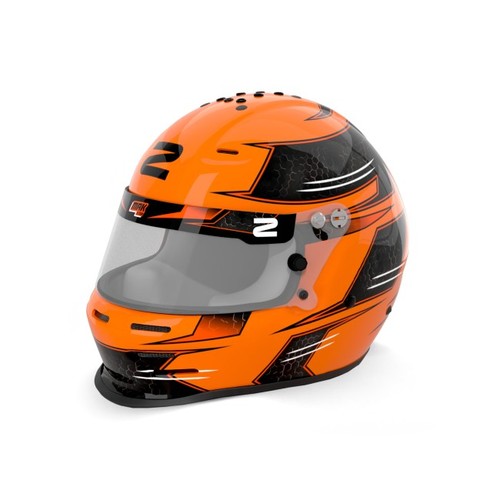 Casque karting zamp - rz-36, neuf