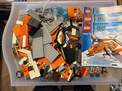 Lego 60064 avion - lego, de