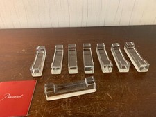 38 Baccarat Crystal 'Walk' Knife Holders (Price for 1)