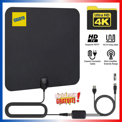 Antenne intérieure hdtv - tv,