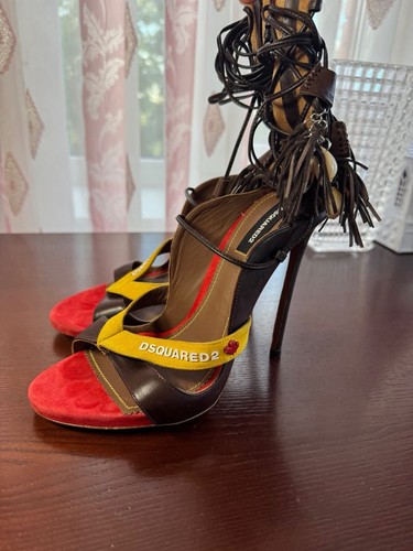 Dsquared2 gothika tassle heels - dsquared2,