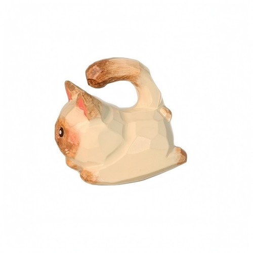 Chat décoratif bois - chat, en