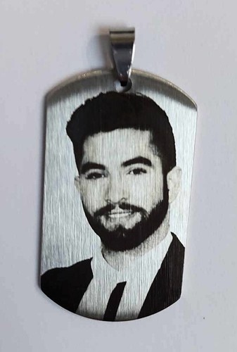 Médaille pendentif acier - pendentif,