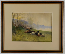 Tableau aquarelle paysage