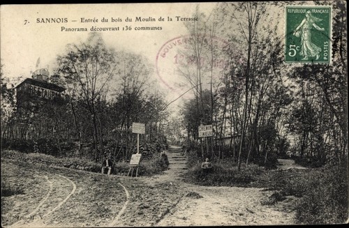 Postcard sannois val oise - sannois, d'oise
