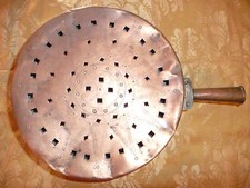 Bassinoire en cuivre 19e