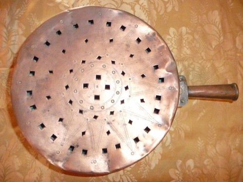 Bassinoire cuivre 19e - bassinoire,