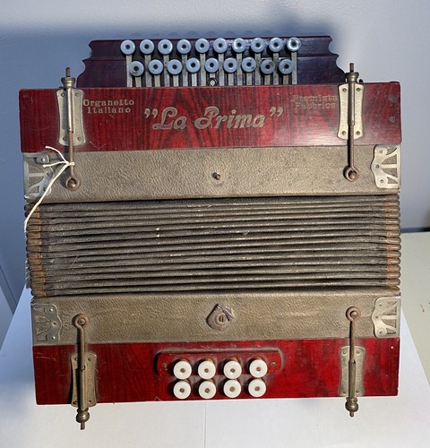 Vintage accordion organetto - vintage,