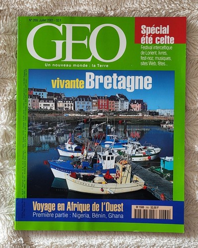 Revue magazine geo vivante - revue,