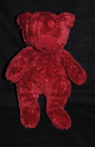 Doudou ours rouge - 🐻, les