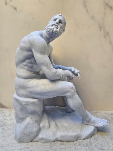 Boxer rest statue - statue, ancient