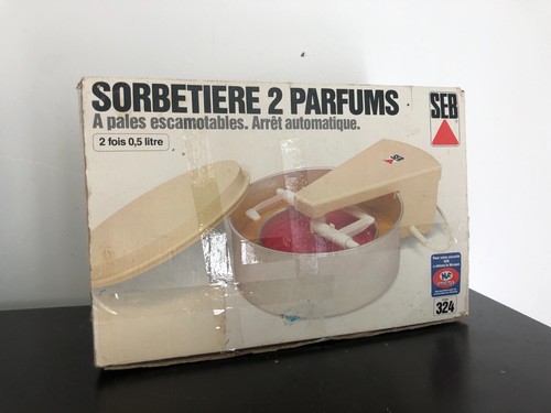 Sorbetière parfums seb - sorbetière,