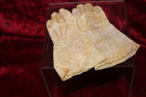 Rare paire gants anciens - de,