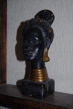 TETE BUSTE DE FEMME AFRICAINE