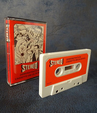 Rare Cassette Audio Stéréo Démonstration C60 Design Rétro Ghetto Blaster 70's