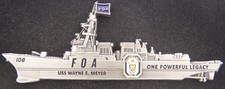 USS Wayne E Meyer DDG 108 Commanding Officer Challenge Coin