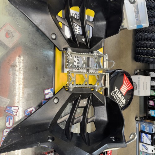 Yamaha yfz450r heel guards - yfz450r,