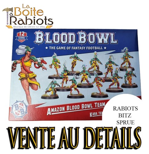 Blood bowl amazon team kara - bowl,