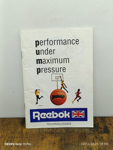 Catalogue reebok pump blacktop - reebok,