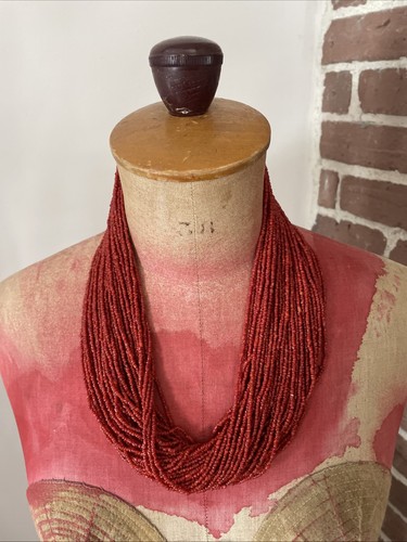 Collier rangs perles de - collier,