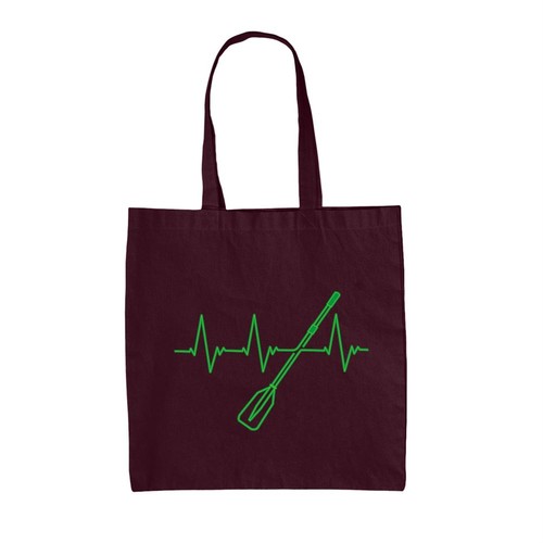 Sac tote toile heartbeat - toile,