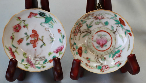 Deux coupelles porcelaine - coupelles,