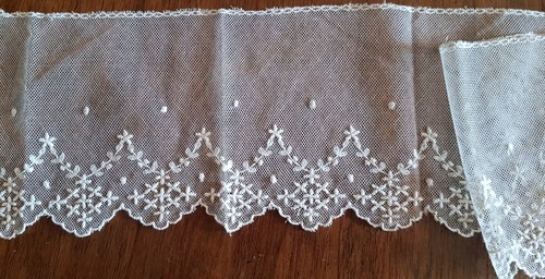 Broderie tulle brodé 87 - -,