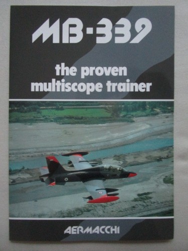 Depliant aermacchi 339 - mb-339, the