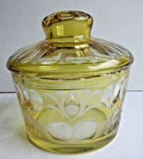 Bonbonnière cristal double