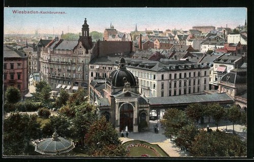 Carte postale wiesbaden - carte,