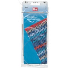 Aiguilles à tricoter circulaires Ø 1,5 mm 80 cm Prym