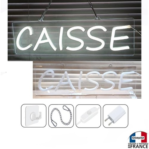 Panneau enseigne lumineuse