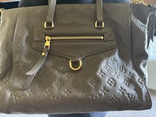 Louis Vuitton Dark Brown Monogram Empreinte Lumineuse PM Tote - Ships Same Day!