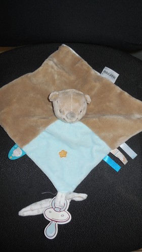 Doudou plat ours mia basile - ours, &