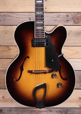Guild X-150 Semi-Hollow Guitar Burst w/ Case "Excellent Condition"