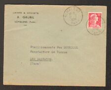 SEMALENS (81) WOOL & SCRAP FABRIC "A. GAUBIL" in 11956