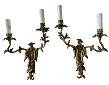 Appliques en bronze doré