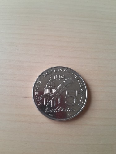 Piece monnaie francs 1994 - piece, de
