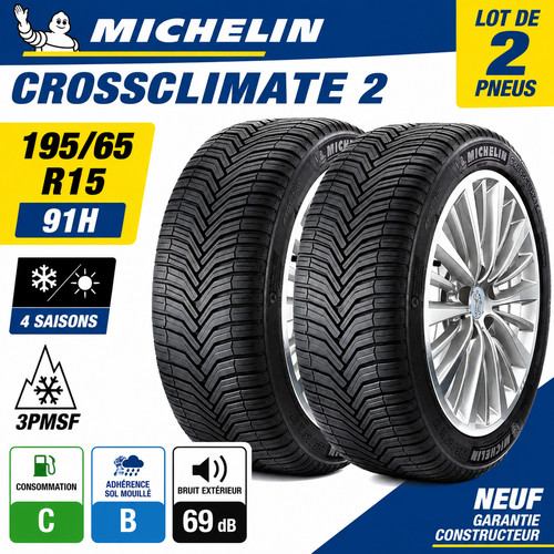 Pneus michelin crossclimate - 2x,