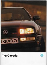 1993 Volkswagen Corrado 16v & VR6 car brochure + specification leaflet 