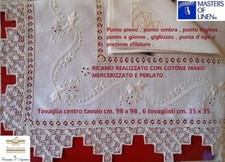 Nappe à Thé Lin Broderie à